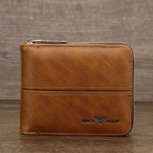 New Men Letter Graphic Small Wallet S170